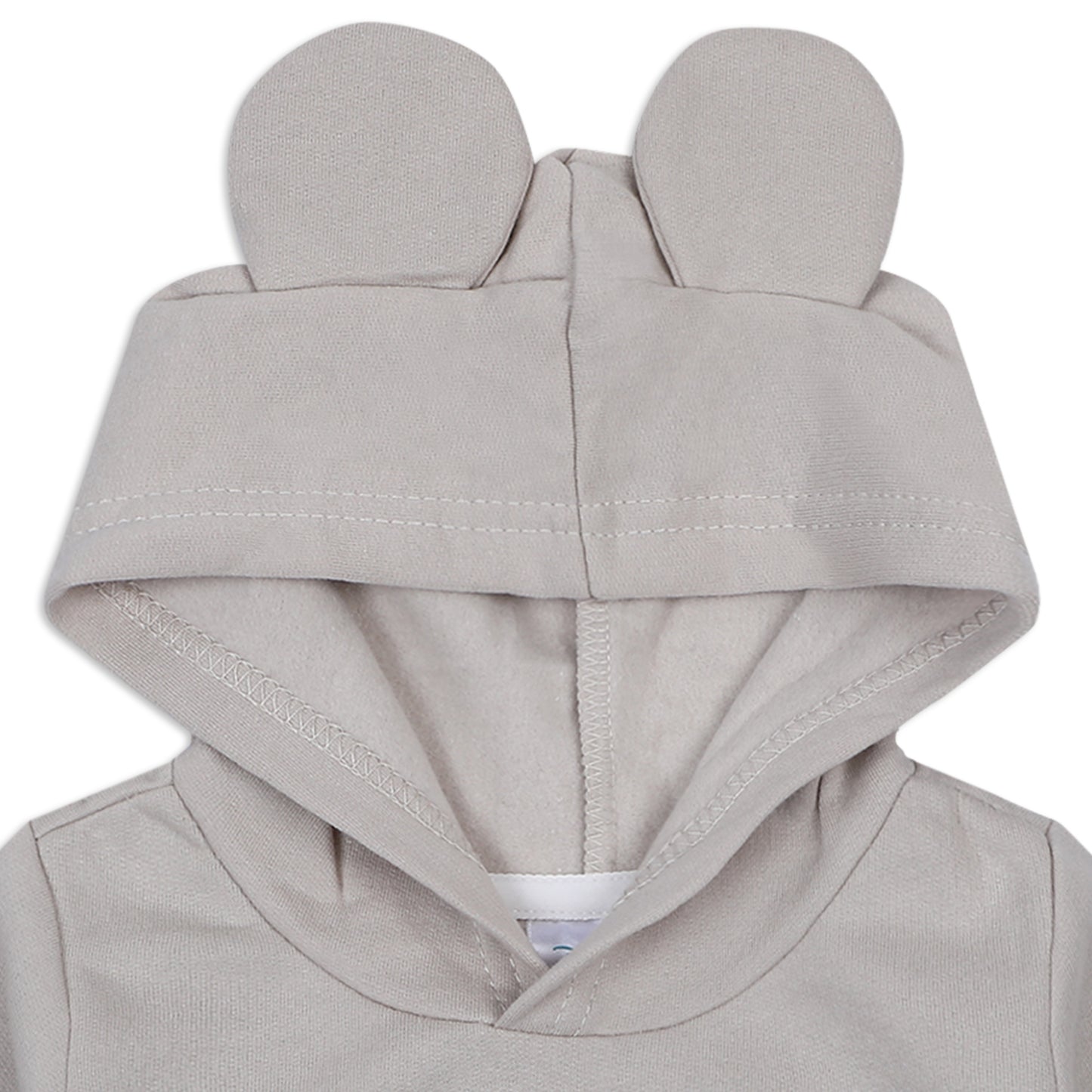 Disney Mickey Mouse Boys' Hoodie and Jogger Set for Infant – Beige