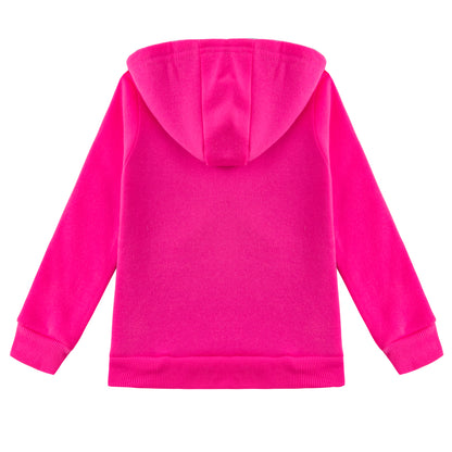 L.O.L. Surprise! Dolls OMG Zip Up Hoodie Pullover for Kids Pink/Black Hoodie for Girls