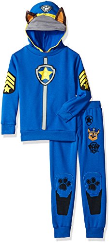 Nickelodeon Paw Patrol Boys Pullover Hoodie and Jogger Pant Set for Toddlers and Little Kids – Blue