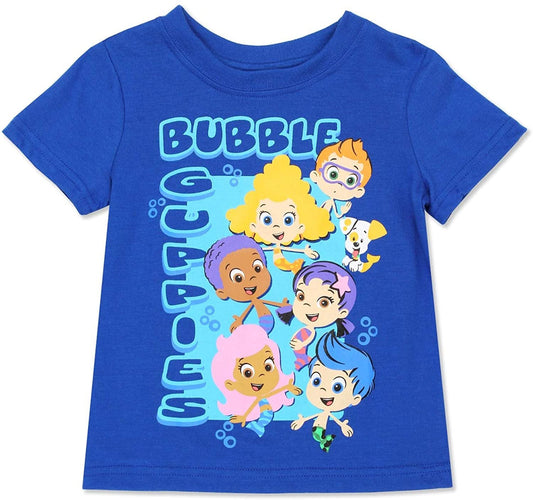 Nickelodeon Bubble Guppies Boys T-Shirt for Toddler – Blue