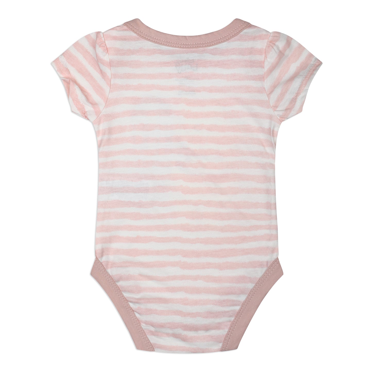Disney Girls’ Dumbo, Princess Or Winnie The Pooh 3 Pack Bodysuit for Newborn – Pink/Grey or Pink/Green/Grey or Pink/Beige