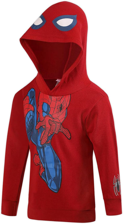 Marvel Spiderman Boys? Hoodie for Toddler and Little Kids? Red