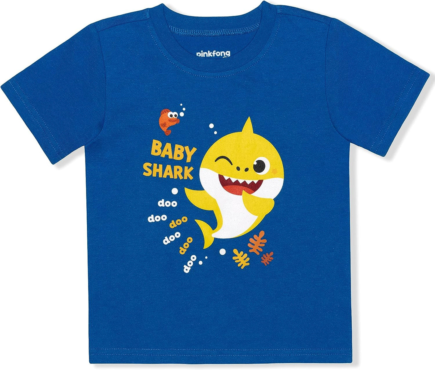 Nickelodeon Baby Shark Boys? Short Sleeve T-Shirt and Shorts Set for Toddler ? Blue