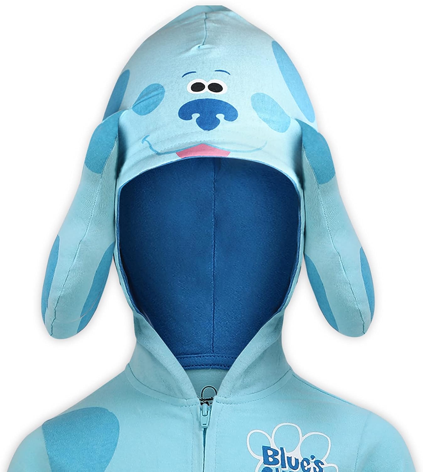 Nickelodeon Blue?s Clues & You! Boys? Zip Up Hooded Coverall for Newborn and Toddler - Blue