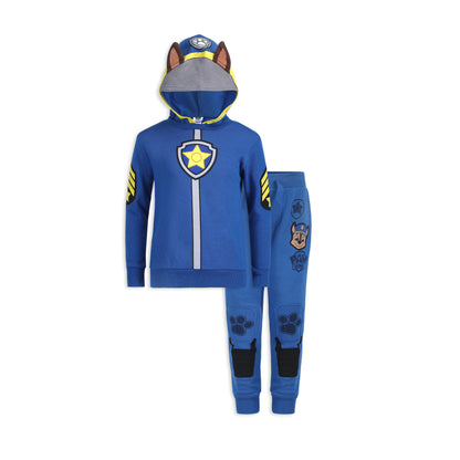 Nickelodeon Paw Patrol Boys Pullover Hoodie and Jogger Pant Set for Toddlers and Little Kids – Blue