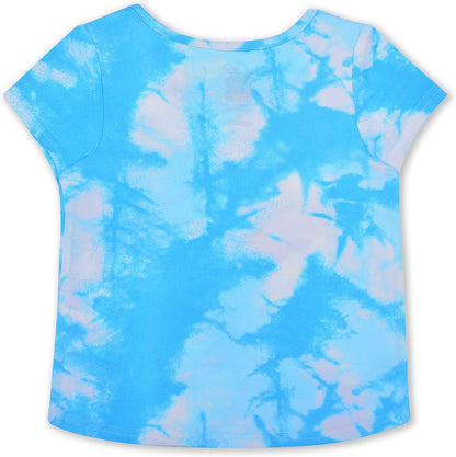 Nickelodeon Blues Clues Girls Tie Dye T-Shirt and Shorts Set for Infant and Toddler - Blue