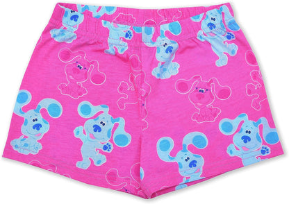 Nickelodeon Blue?s Clues Girls? T-Shirt and Short Set for Infant and Toddler ? Pink/Grey