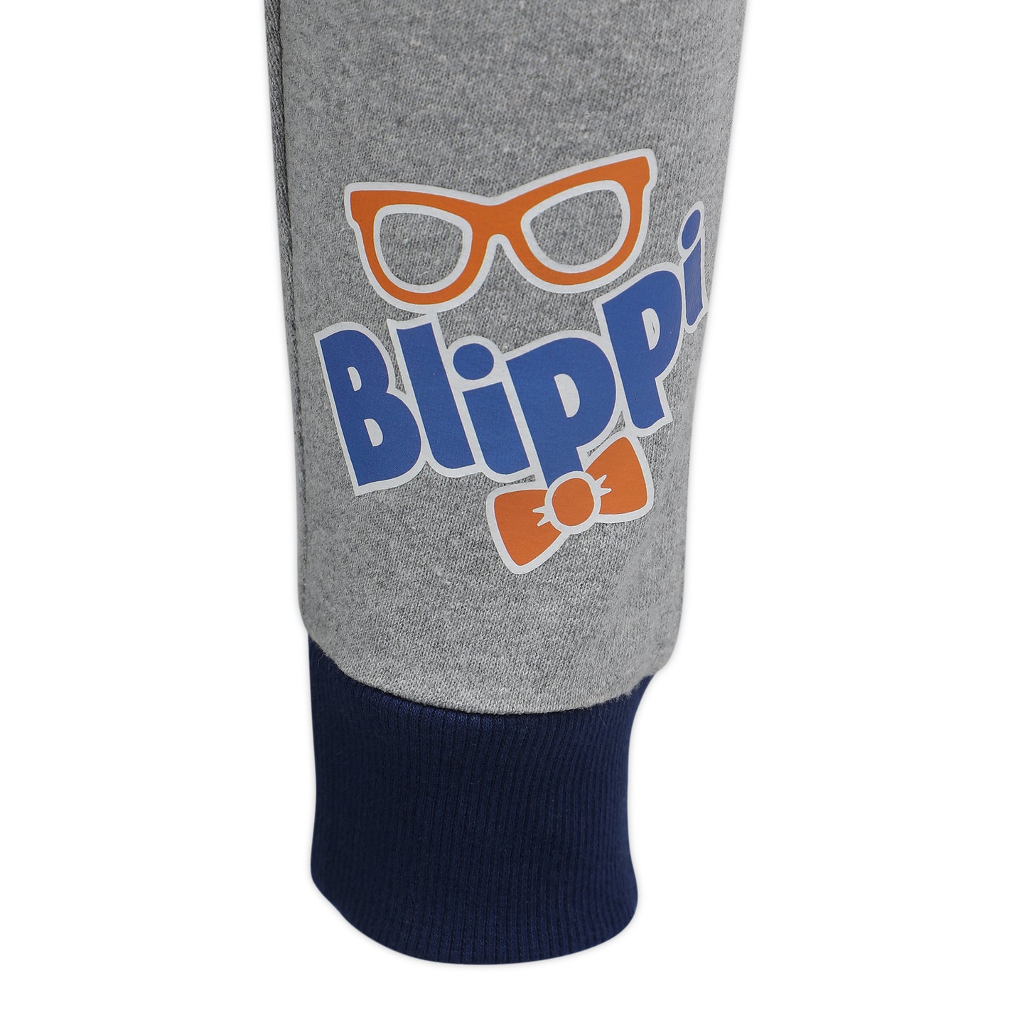 Blippi Boys’ T-Shirt and Jogger Pant Set for Little Kids – Navy/Grey