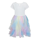 Disney Princess Girls Dress for Toddler and Big Kids - Off White