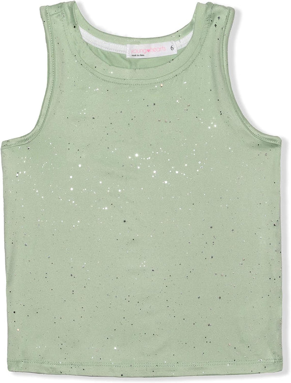 Magical Unicorns Girls? 3 Pack Tank Tops for Toddler and Little Kids ? Pink/White/Green