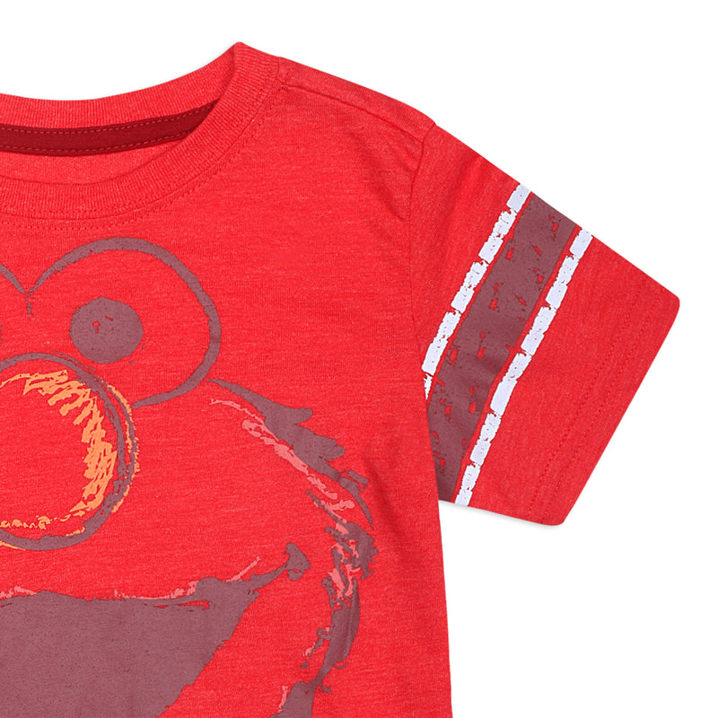 Sesame Street Elmo Boys’ T-Shirt for Infant and Toddler – Red