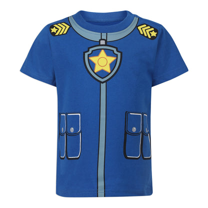 Nickelodeon Paw Patrol Boys Chase, Marshall and Rubble T-Shirt and Jogger Pants Set for Toddler and Little Kids