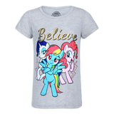 Hasbro My Little Pony Twilight Girls' Short sleeve T-Shirt (Pack of 3)