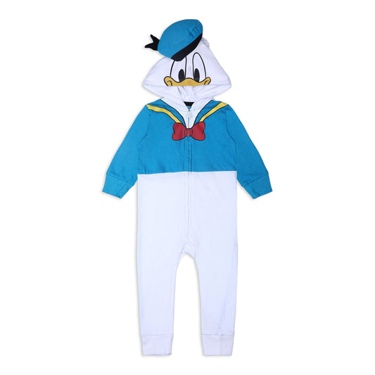 Disney Mickey Mouse Donald Duck or Goofy Boys’ Coverall Costume for Newborn, Toddler and Infant – Blue/Orange/Red/Black