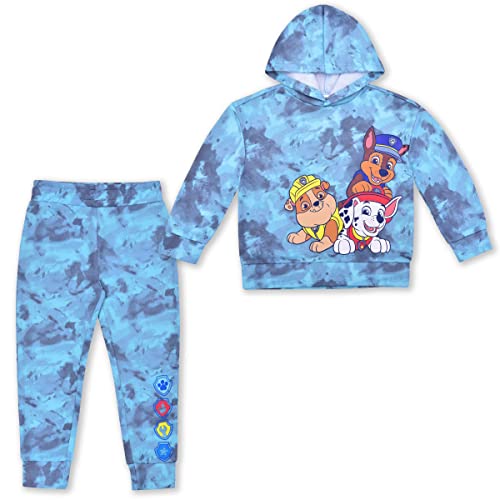 Nickelodeon’s Paw Patrol Hoodie and Jogger Pant Set for Boys, Comfy Active Wear for Kids, Blue