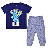 Nickelodeon Blue’s Clues Boys T-Shirt and Jogger Set for Toddler – Grey/Blue