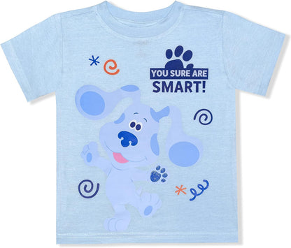 Nickelodeon Blue?s Clues & You Boys? Short Sleeve T-Shirt and Shorts Set for Toddler ? Grey/Blue