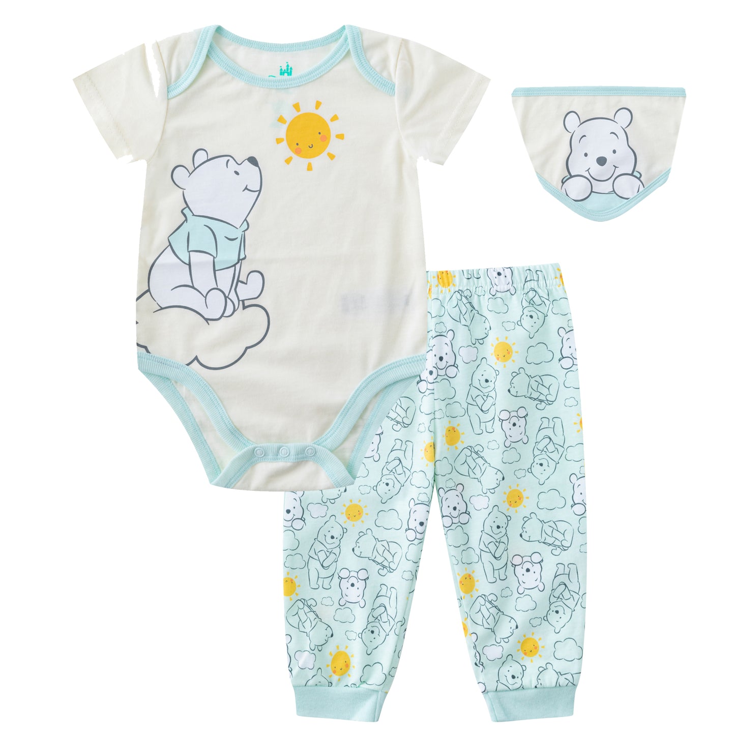 Disney Winnie The Pooh Baby Boys Jogger Set for Infants - 3 pc