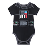 Star Wars Boys' 5 Pack Bodysuit Costume for Infant – Blue/Grey/Brown/Black/White