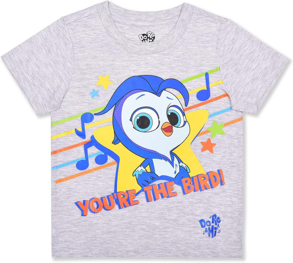 Do, Re & Mi Amazon Studios Boys? 3 Pack T-Shirt for Infant and Toddler ? Blue/Orange/Gray