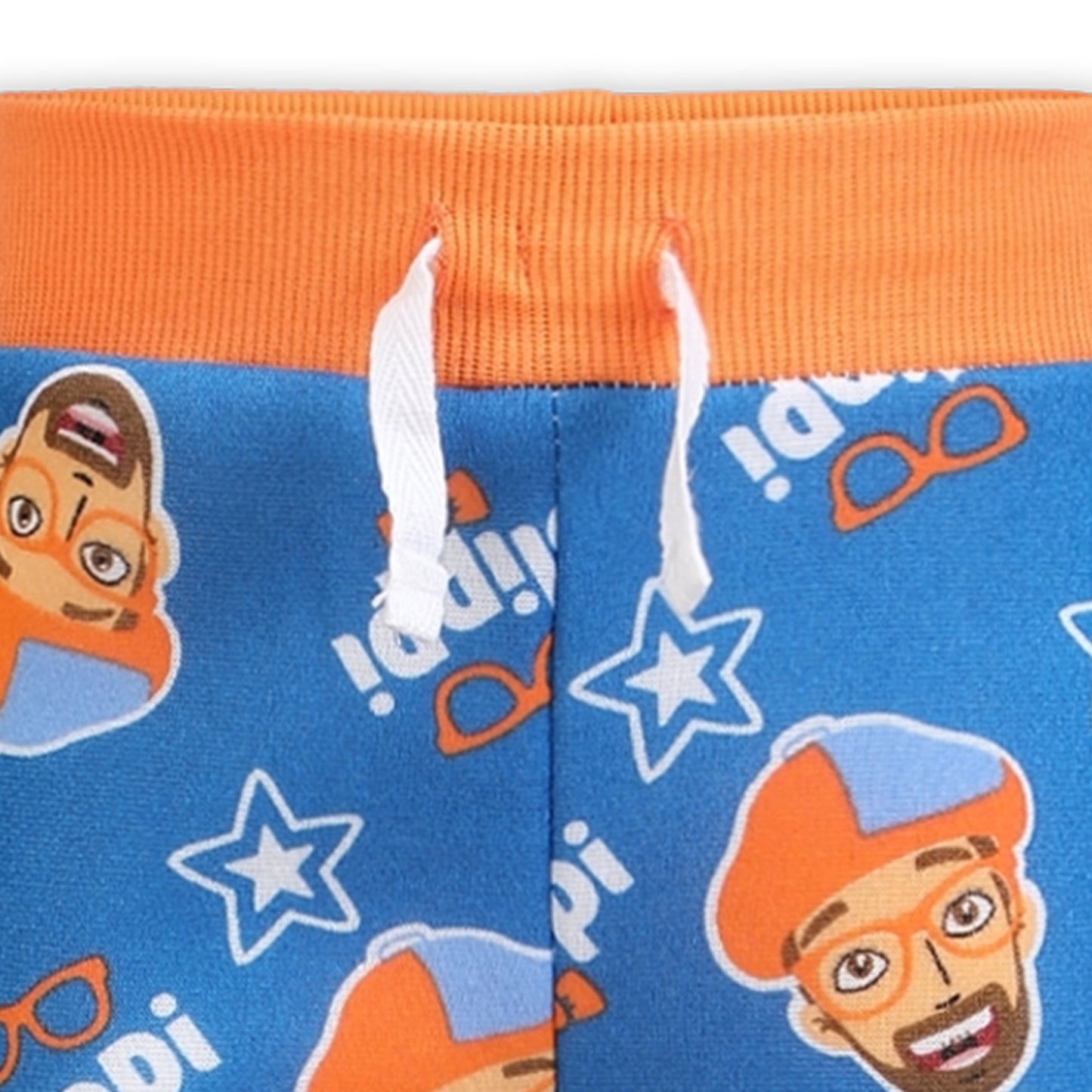 Blippi Boys’ Long Sleeve T-Shirt and Jogger Set for Toddler and Little Kids – Blue