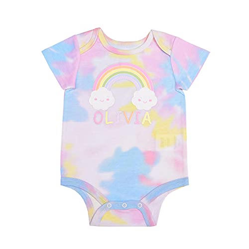 Young Hearts Girls’ Bodysuit Creeper for Newborn and Infant – Multicolor