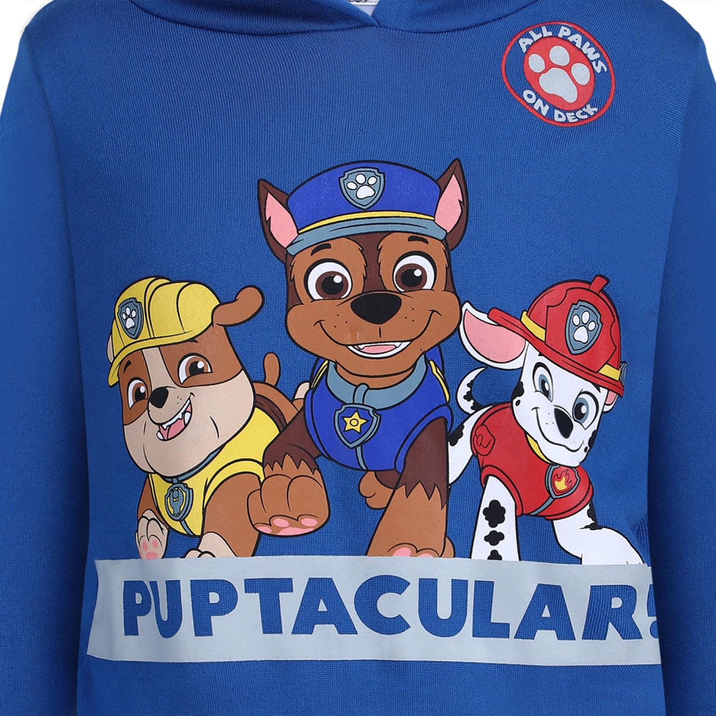 Nickelodeon Paw Patrol Boys' 2 Pack Hooded Sweatshirt for Toddler and Little Kids – Navy/Grey or Navy/White