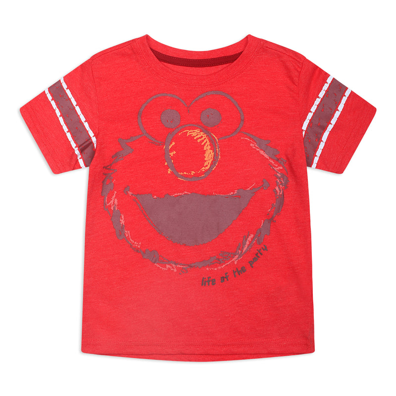 Sesame Street Elmo Boys’ T-Shirt for Infant and Toddler – Red