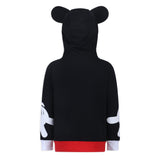 Disney Mickey Mouse Boys’ Zip Up Hoodie for Infant and Toddler – Black