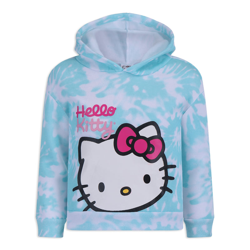 Hello Kitty Girls 2 Pack Hoodie for Infant, Toddler, Little and Big Kids – Blue/Pink