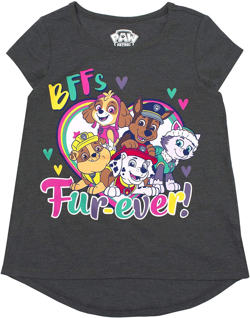 Nickelodeon Girls and Toddlers Siwa Ruelily JoJo and Paw T-Shirts: Patr 3-Pack –