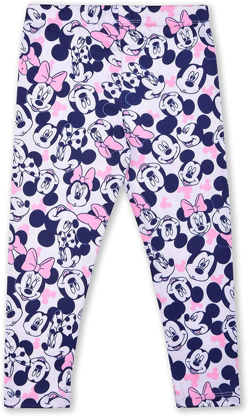 Girls White Disney's Minnie Mouse Sweatshirt and Leggings Set